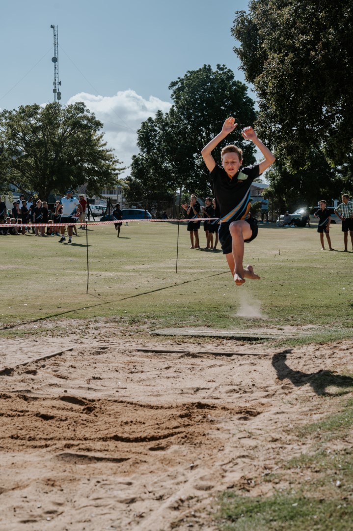 Run Throw Outies run, throw and jump with gusto | George Herald