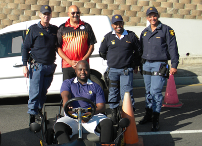 Thrills and spills in Mossel Bay's first kaskar race