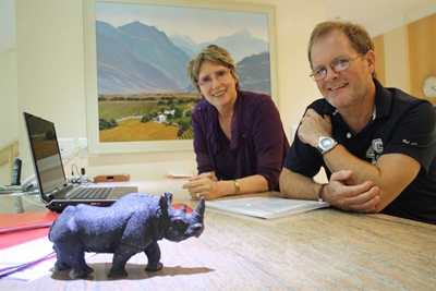 Local authors write for rhinos