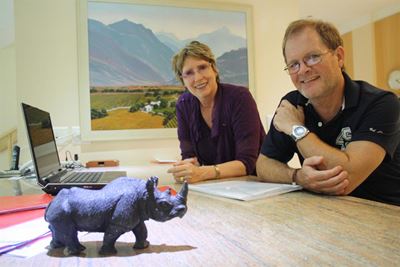 Local authors write for rhinos