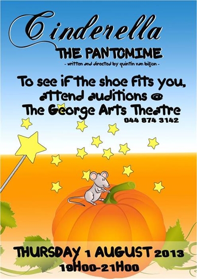 Auditions for panto - be there