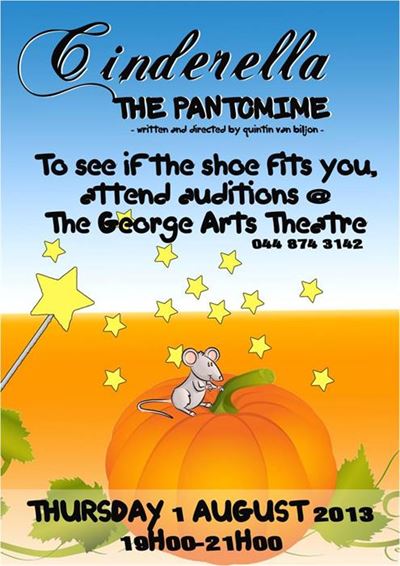 Auditions for panto - be there