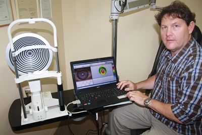 Advanced eye care with high-tech Keratograph