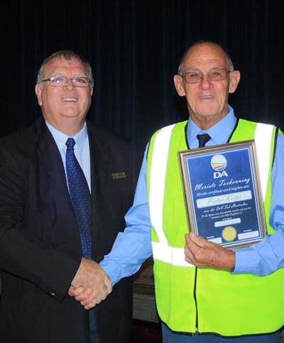 Toekenning vir afgetrede verkeersman