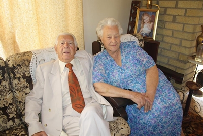 Georgiet vier 90 jaar in George