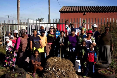Gardening started at creche