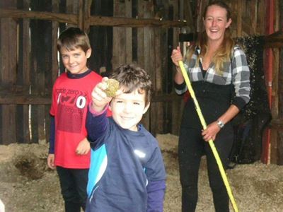 Fun and games at pony camp