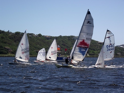 Races for the President's Trophy at George Lakes