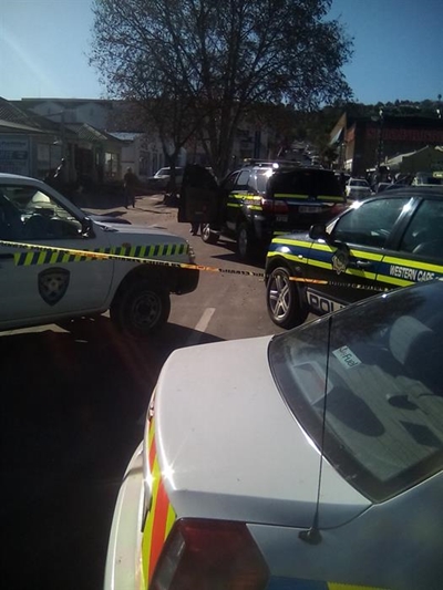 Knysna taxi rank, surrounds raided