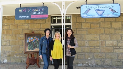 Scribante en vriende open kunsgalery