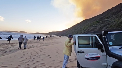 Beach rescue a mammoth task