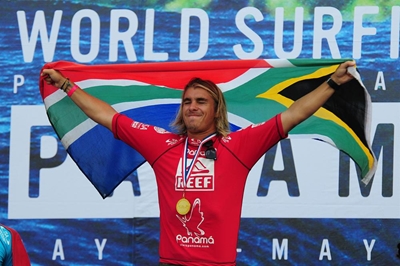 Update: Local surfer is World Champion