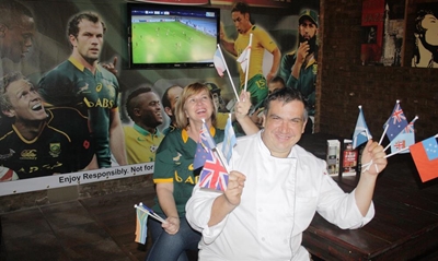Springbok supporters meet at 'George Rugby Village'
