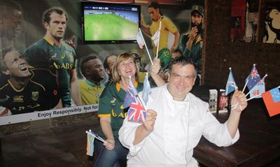 Springbok supporters meet at 'George Rugby Village'