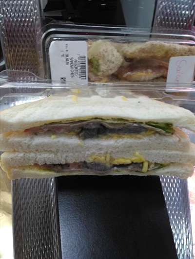 Sandwich war between customer and store