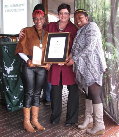 Garden Route National Park staff honoured