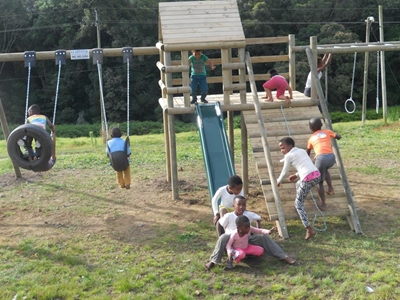 Jungle gym to help healing in Diepwalle
