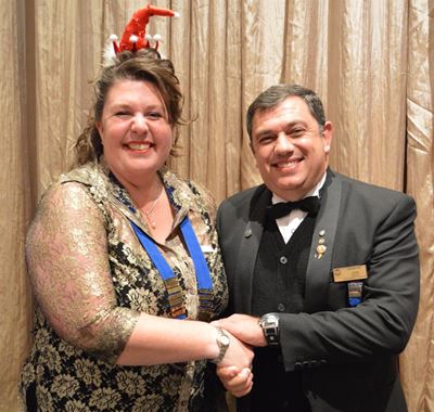 New Rotary President inducted