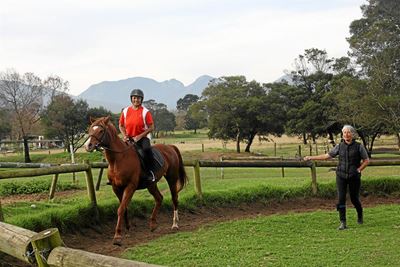 Fighting MS on horseback