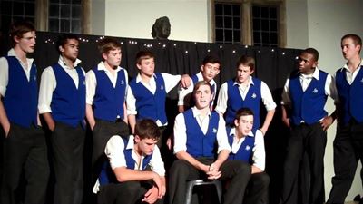 Simply Blue a capella group comes to George