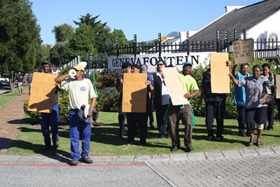 Update: Wage strike at Genevafontein