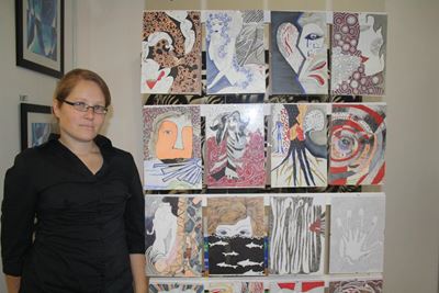 Local artist gives back