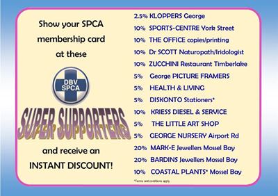 Support your local SPCA