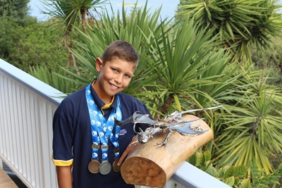 Knysna youngster excels in swimming