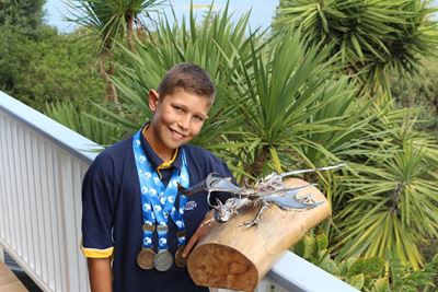 Knysna youngster excels in swimming