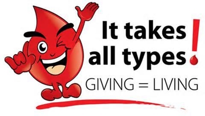 Donate blood like this