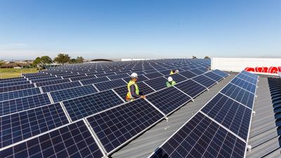 Thembalethu Square goes solar