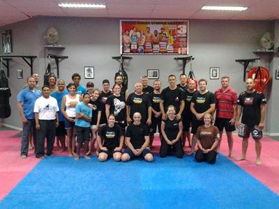 Krav Maga visits Tiger Kai/TUFF Academy Gym