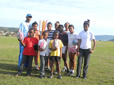 Developing girls' rugby a passion for Titans