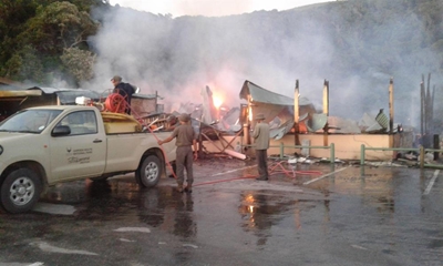 Devastating fire leaves damages of millions
