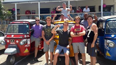 Tuk-tuk'ing from Jo'burg to Cape Town