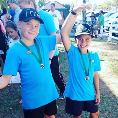 Siblings make their mark