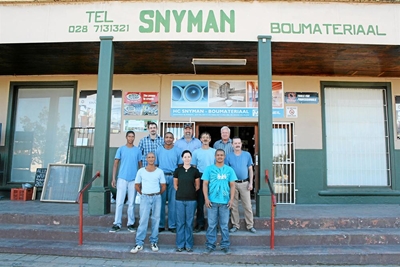Snyman Boumateriale het alles en meer