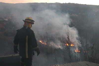 Firefighting course for landowners