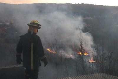 Firefighting course for landowners