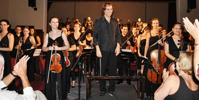 Orchestra thrills packed halls