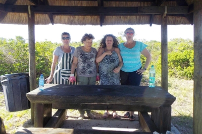 Locals clean up picnic site