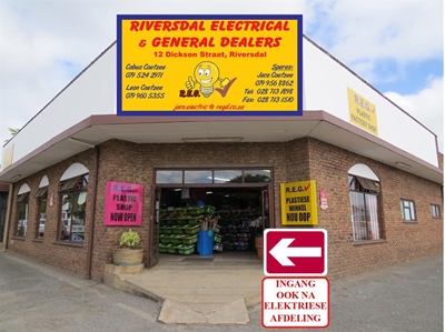 Riversdal Electrical and General Dealers is 3-in-1