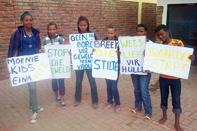 Brokkies uit Heidelberg polisiekantoor