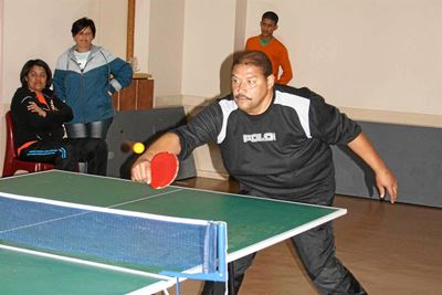 Tafeltennisklub goed op dreef