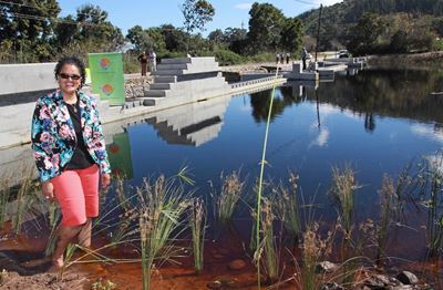 Innovative weir to address water issues