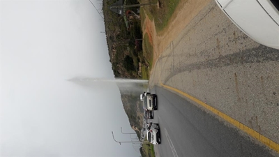 Huge amount of water wasted due to theft