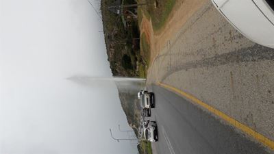 Huge amount of water wasted due to theft