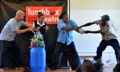 Interactive theatre for water conservation