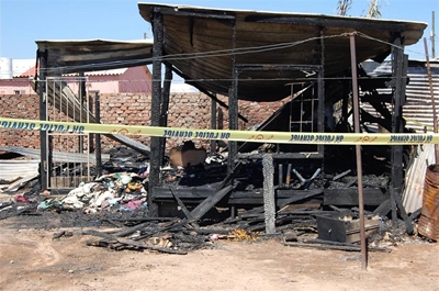 Opvolg: Ma sterf in brand