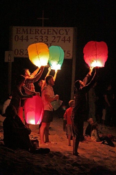 Update: Chinese lanterns and fireworks